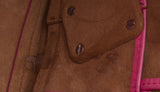 Pink Arco Mini Leather Tote