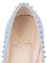 Anjalina Light Blue Spike Pointed Toe