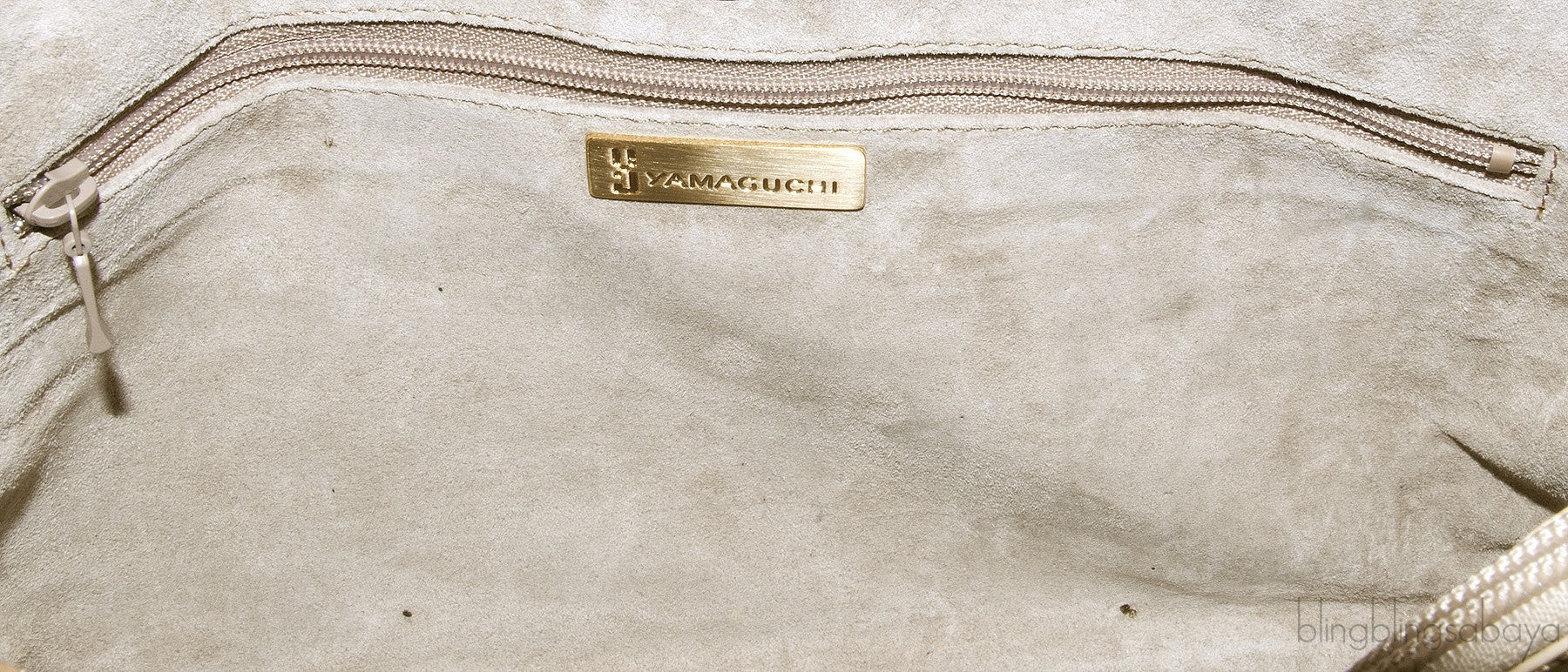 Beige Crocodile Handbag