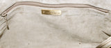 Beige Crocodile Handbag