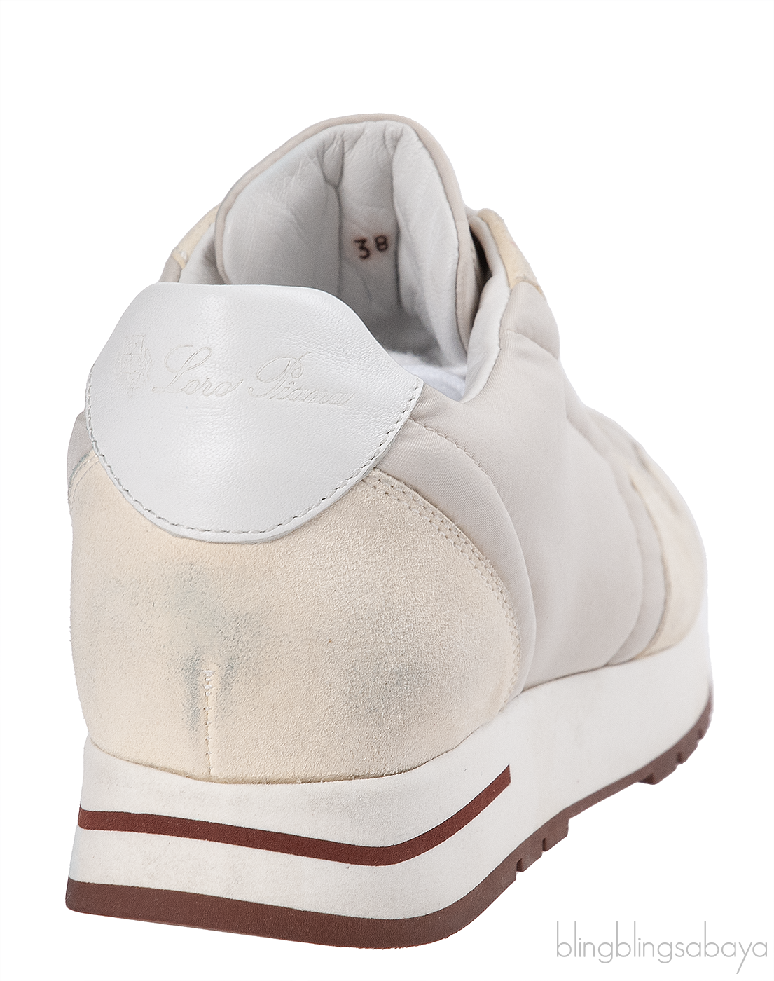Loro Piana My Wind Microfibre Light Yellow Sneakers