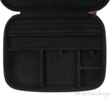 Cartier Travel Jewelery Box Leather Diabolo Red