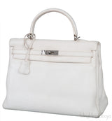 Kelly 35 White Retourne  PHW