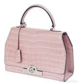 Moynat Rejane PM Pink Nilo Crocodile