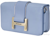 Light Blue Patent Cross-body Bag*