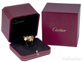 Yellow Gold Panthere Head Ring