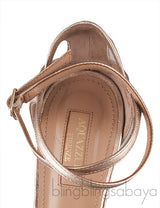 Rose Gold Knot Slingback Sandals