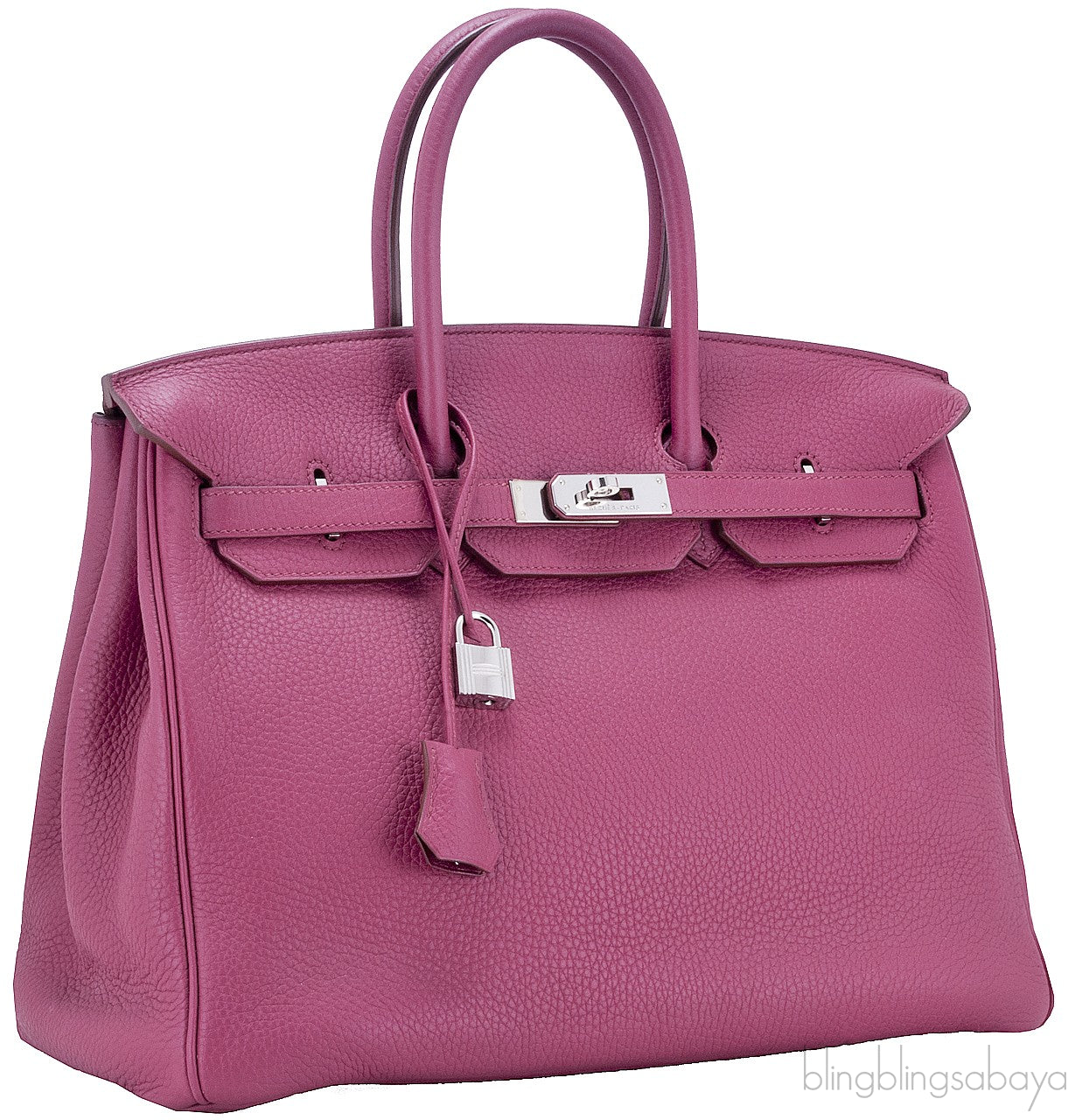Birkin 35 Bois de Rose Taurillon Clem