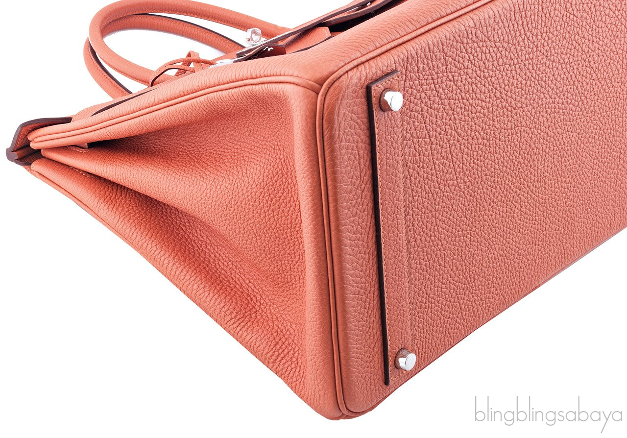 Birkin 40 Orange Togo