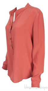 Rust Brown Long Sleeve Shirt