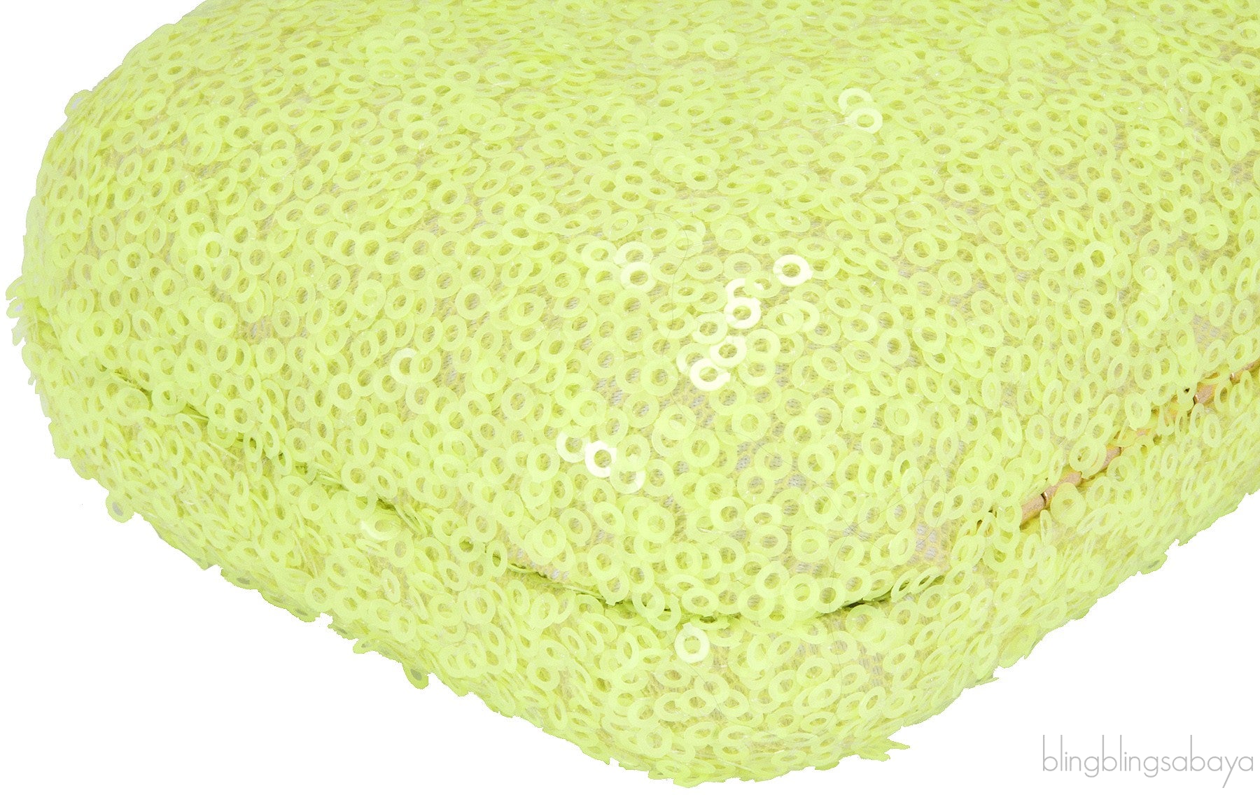 Margo Sequin Clutch Citron