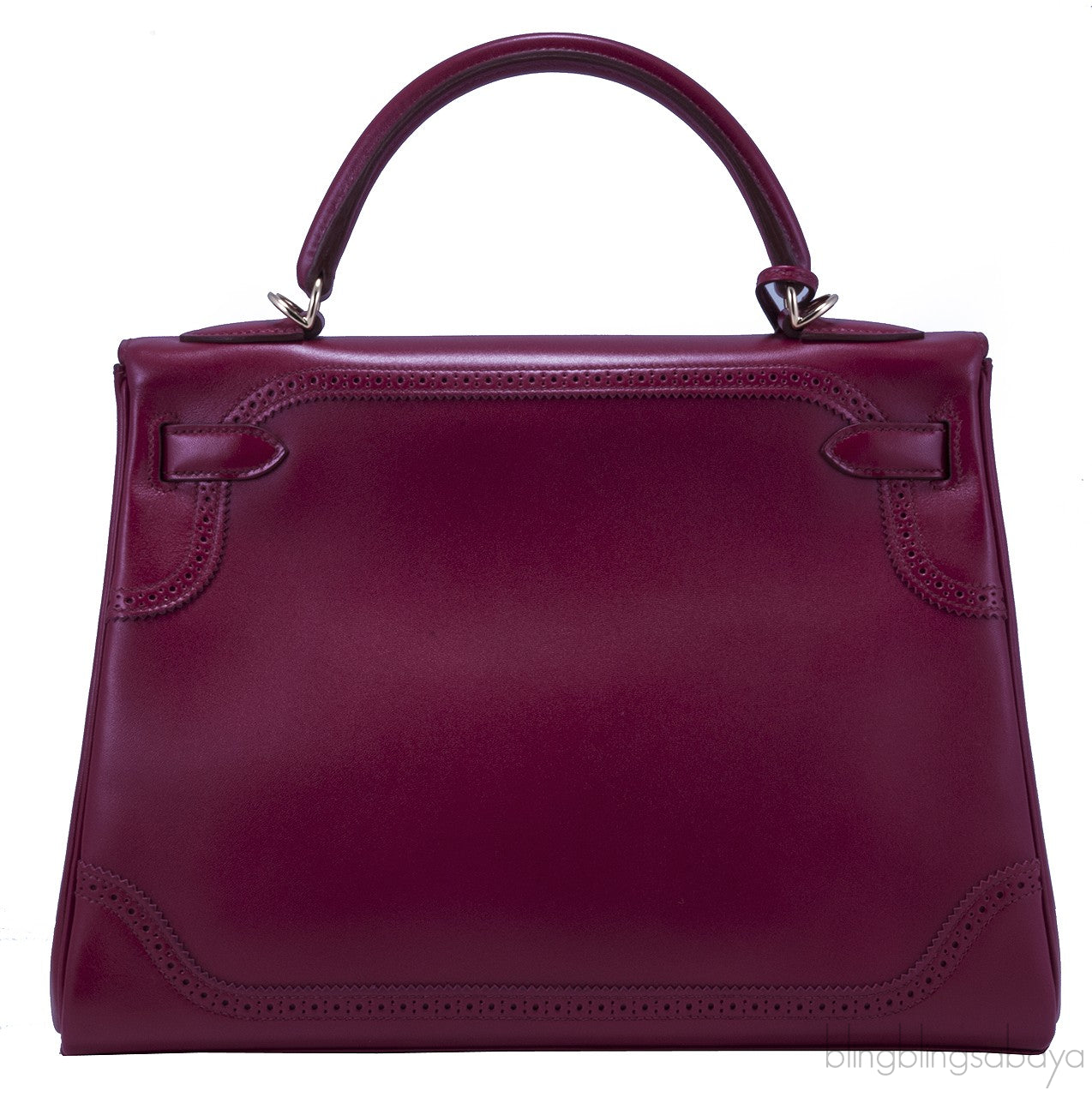 Kelly 32 Ghillies Rubis Tadelakt