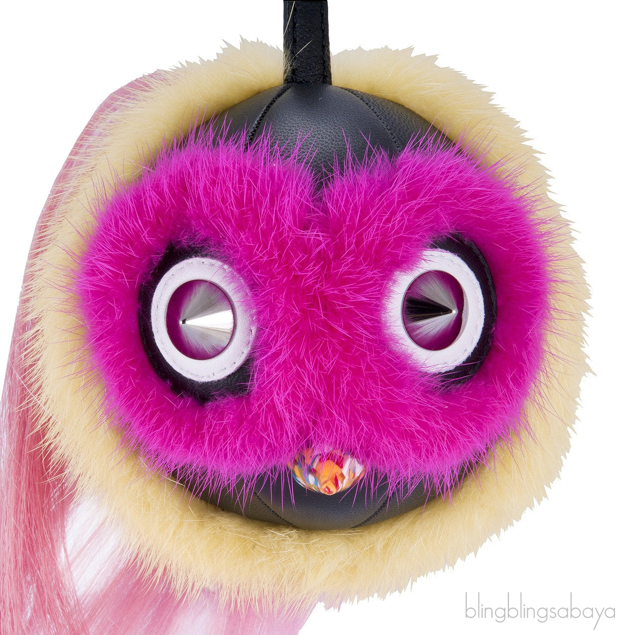 Bird Mohawk Monster Charm