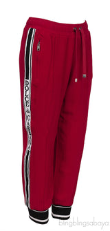Red Logo Trimmed Jogger