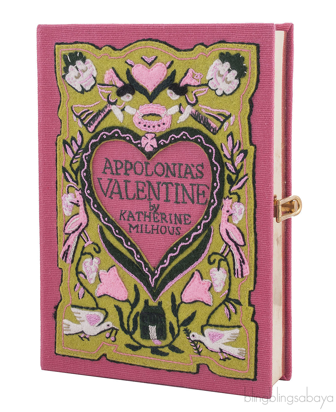 Appolonia\'s Valentine Embroidered Clutch*