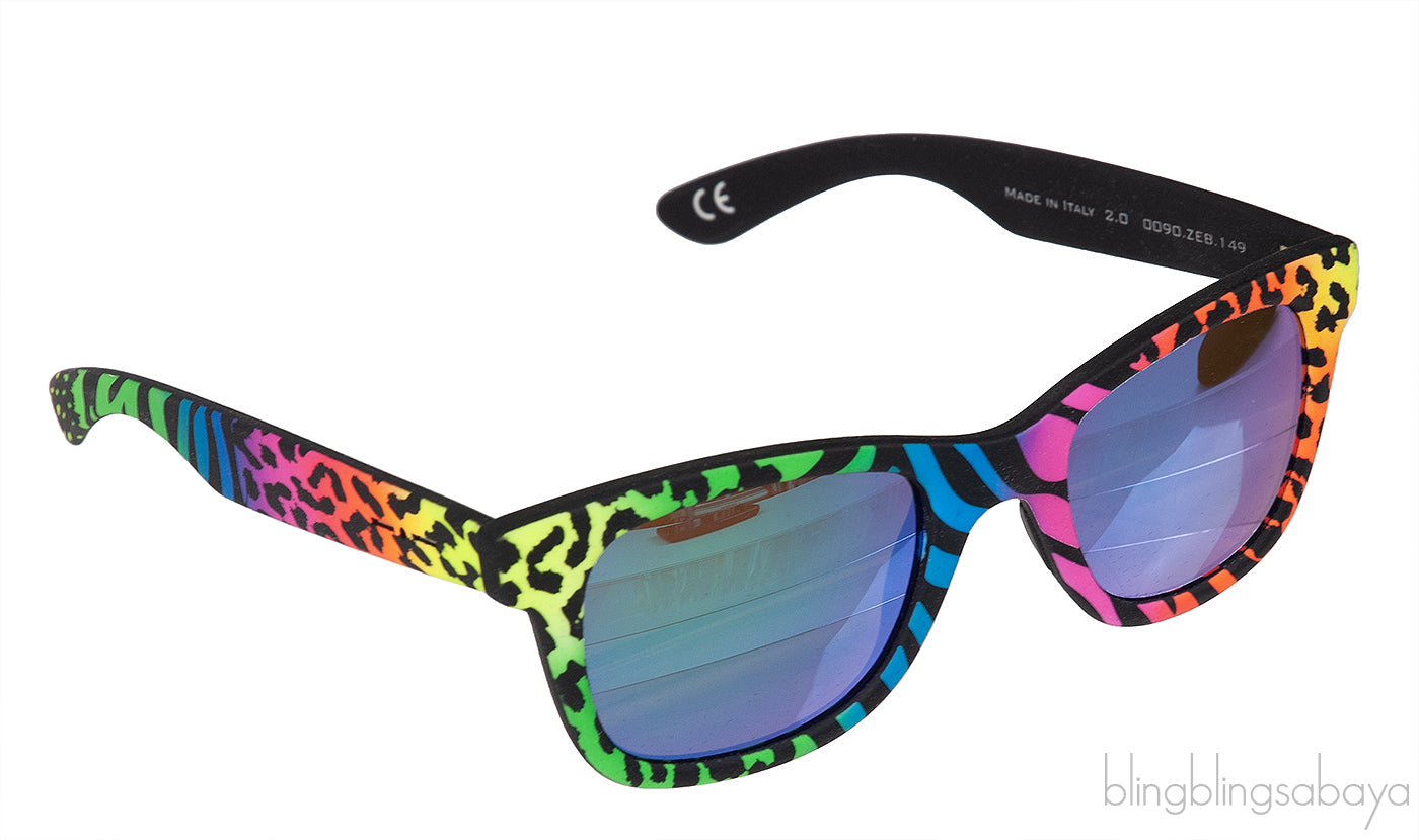 II 0090 ZEB.149 Multicolor Frame Sunglasses