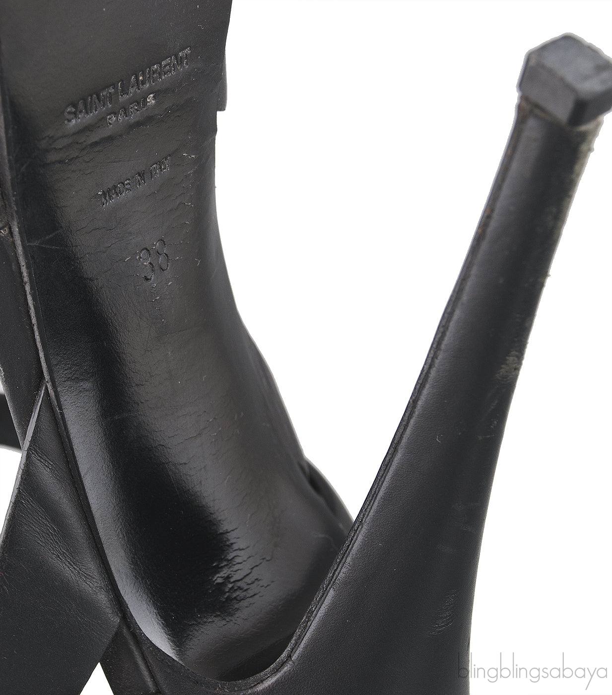 Tribute Black Matte Heels