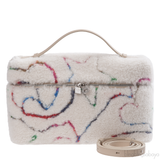 Loro Piana Extra Pocket L27 Shearling Embroidery Shoulder Bag