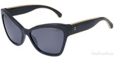 5271 Black Cat Eye Sunglasses