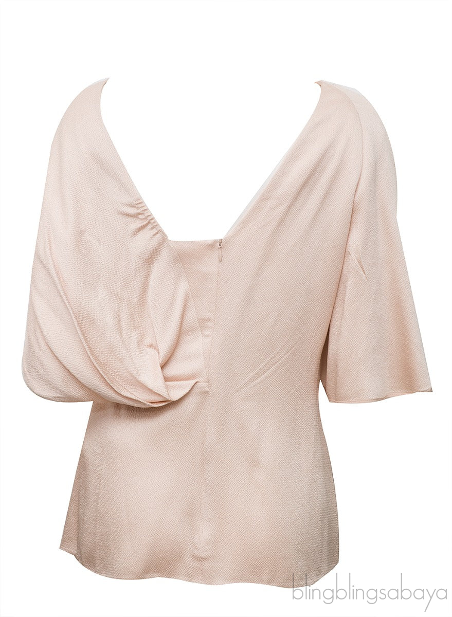 Beige Plain Blouse
