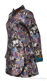 Valentino Butterfly Print Bambolina Dress