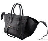 Phantom Black Croco Print