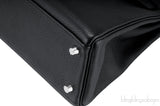 Kelly 32 Black Togo Retourne