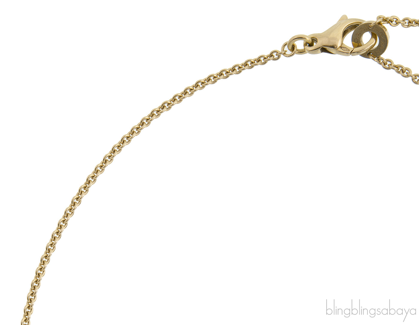 B.Zero1 Rose Gold Necklace