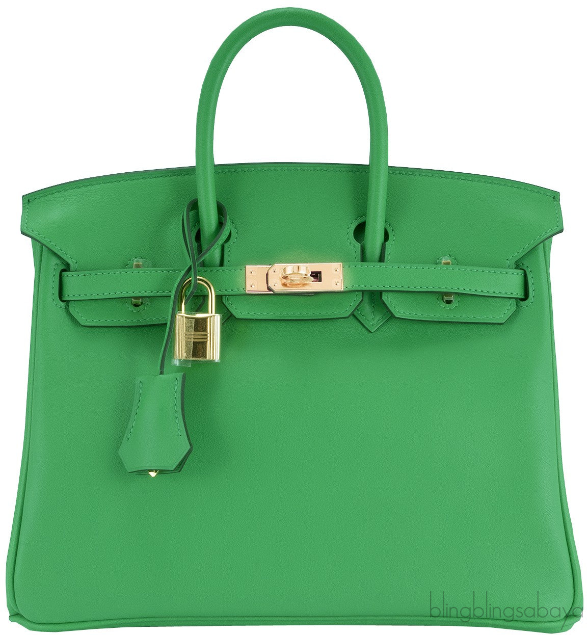Birkin 25 Bambou Swift GHW