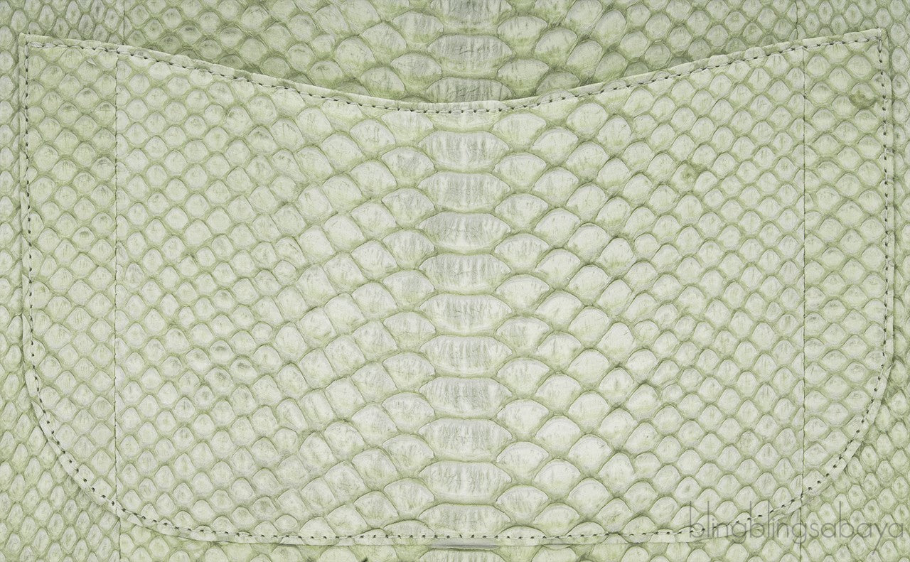 2.55 Reissue Jumbo Flap Bag Python