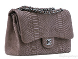 Jumbo CC Brown Python Flap