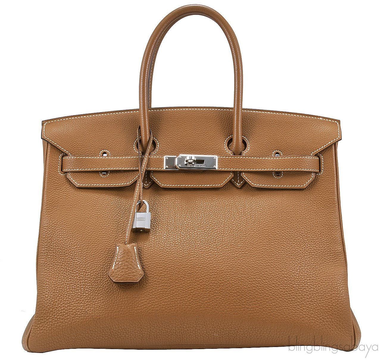 Birkin 35 Gold Togo PHW