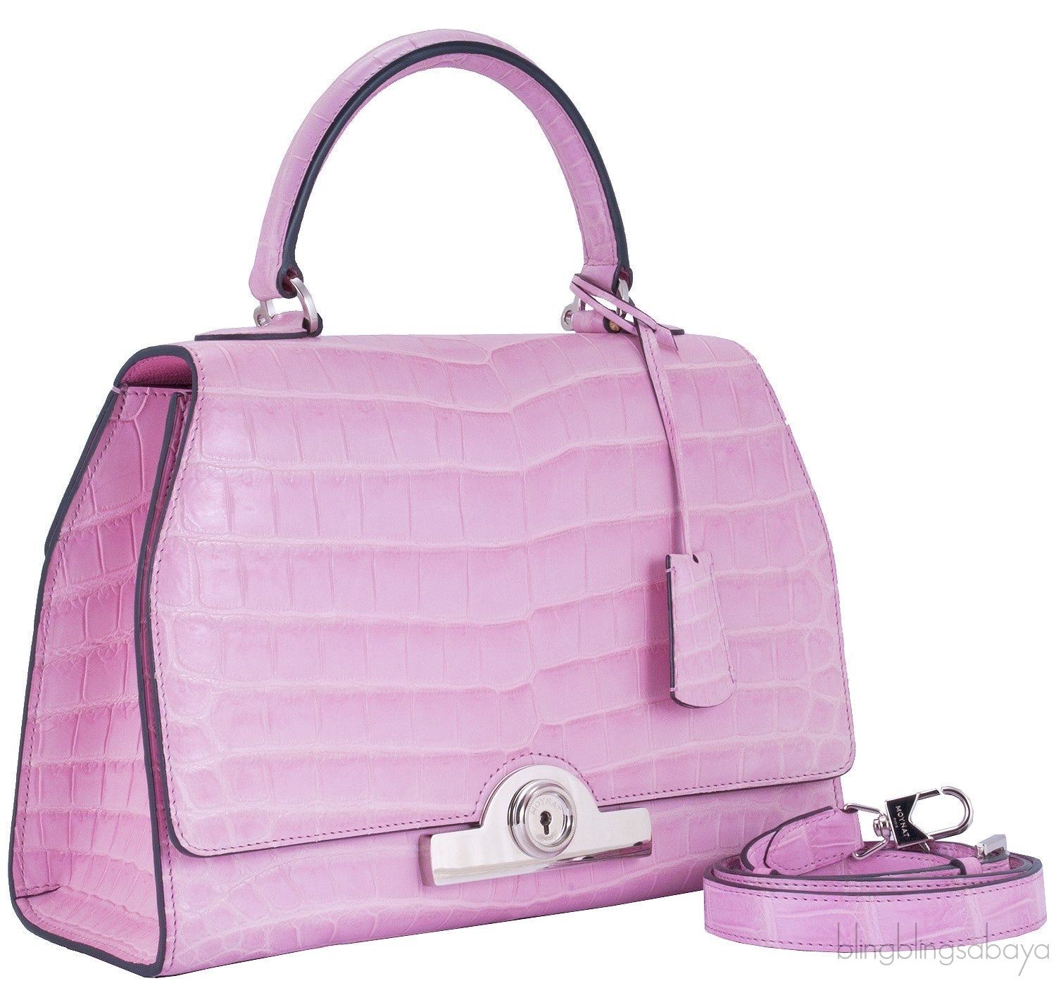 Rejane Pink Nilo Crocodile PM