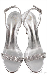 Mystico Silver Crystal Sandals