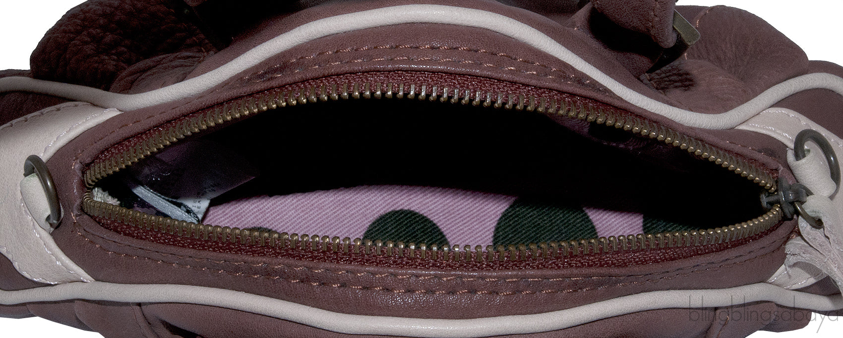 Brown Mini Top Handle Bag