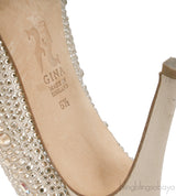 Swarovski Embellished Gold Pump