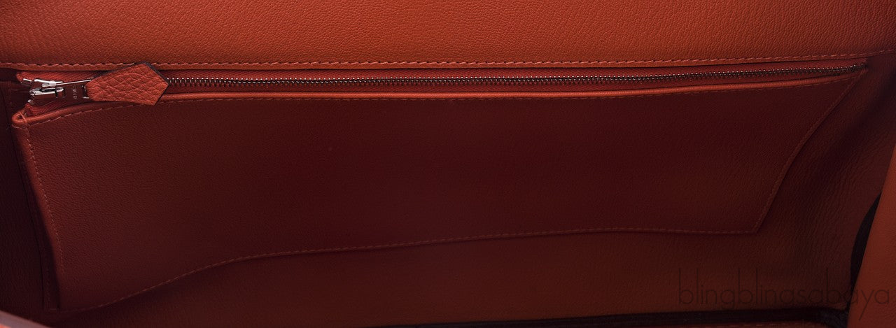 Birkin 40 Orange Togo