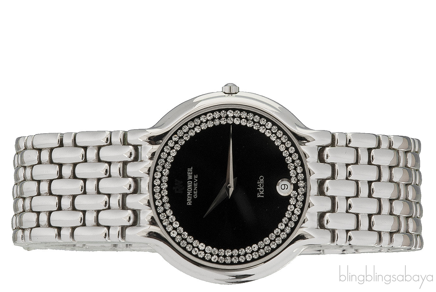 Fidelio 4802 White Gold Plated Diamond Watch