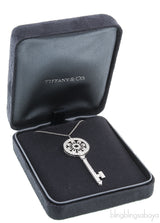 Petals Key Diamond Necklace