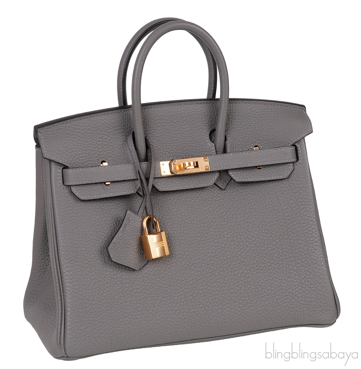 Birkin 25 Gris Meyer Togo GHW