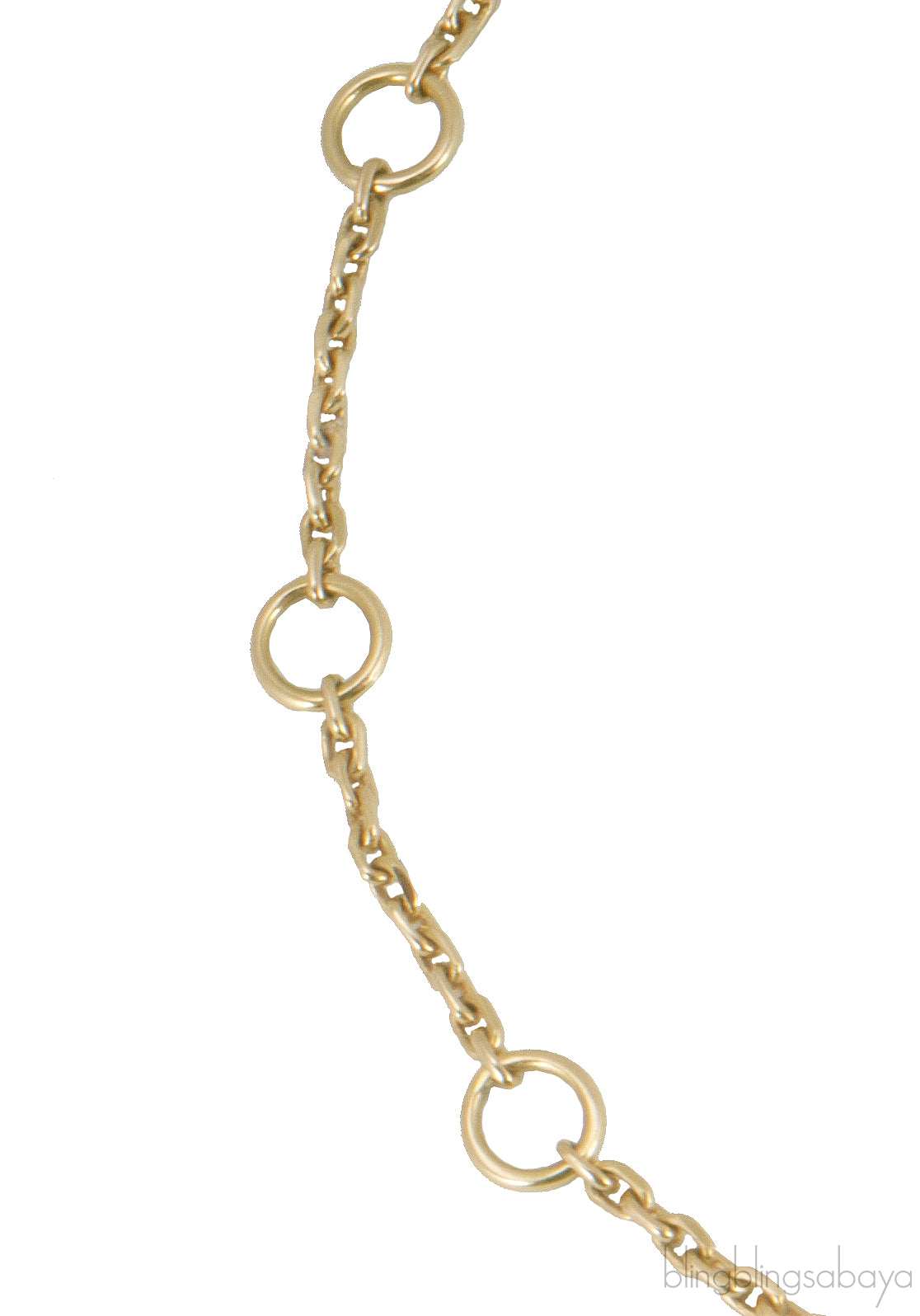 Yellow Gold Pink Sapphire Bracelet