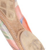 Chanel Multi-color Printed Ballerina Flat