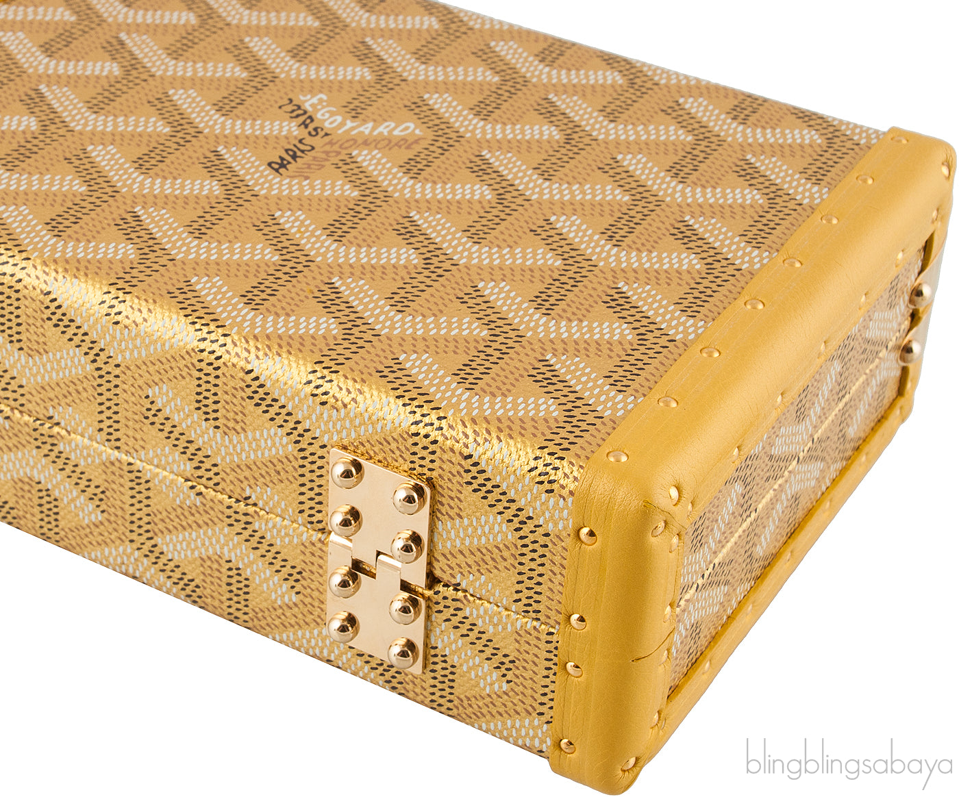 Mini Minaudiere Trunk Yellow