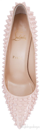 Pigalle Spikes 100 Peach Pump