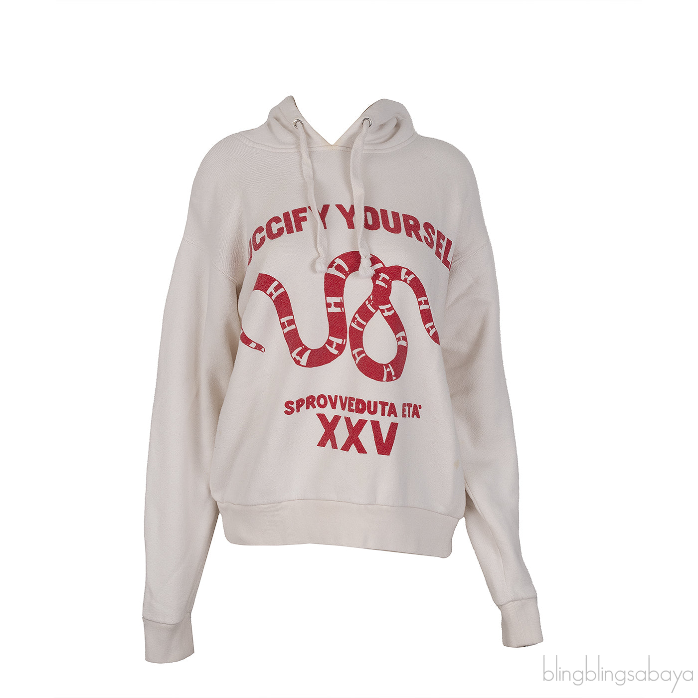 Off-white Hooded Guccify Yourself Sweatshirt