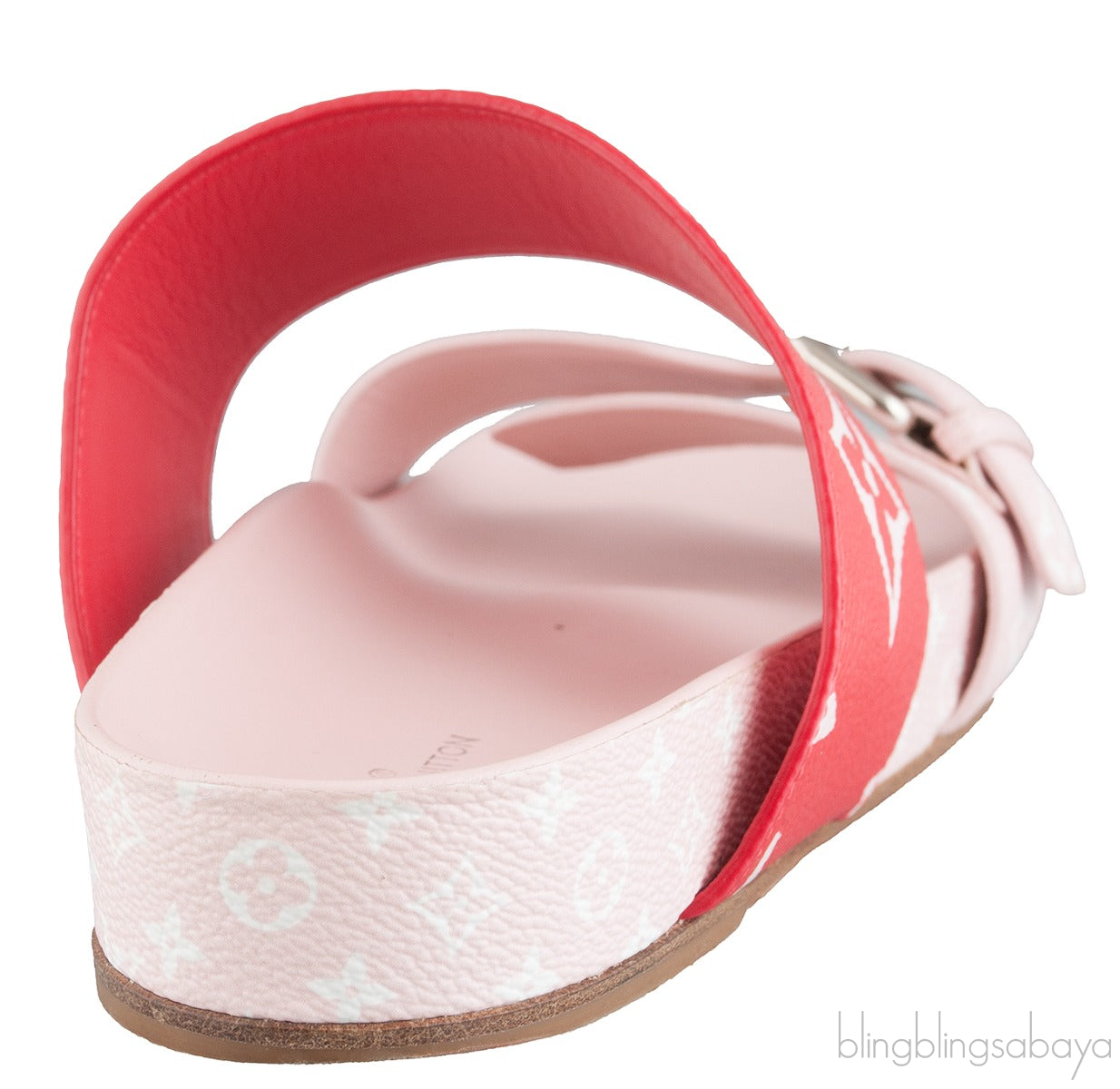 Bom Dia Flat Mule Light Pink