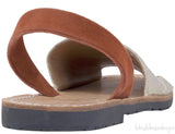 Croc Embossed Avarcas Sandals