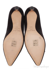 Jimmy Choo Marvel Dark Mink Brown Velvet Heels