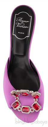Sin Crown Jewel Purple Mule
