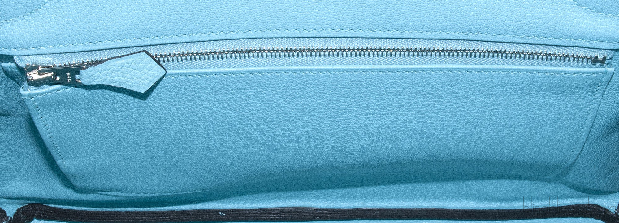 Birkin 30 Bleu Atol Togo PHW